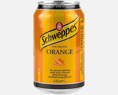 Schweppes Orange 0.33л ж/б